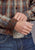 Stetson Mens Copper Mine Ombre Brown 100% Cotton 1 Pkt L/S Shirt