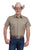 Stetson Mens 2768 Soft Oxford Dusty Olive 100% Cotton S/S Shirt