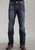 Stetson Mens 1014 Rocks Fit Small Stitch Blue 100% Cotton Jeans
