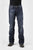 Stetson Mens 1014 Rocks Fit Small Stitch Blue 100% Cotton Jeans