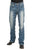 Stetson Rocks Fit Mens Blue Cotton Blend V Deco Jeans 26 30