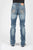 Stetson Mens 1014 Rocks Fit Curved X Blue 100% Cotton Jeans