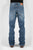 Stetson Mens 1014 Rocker Fit Blue 100% Cotton Jeans