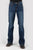 Stetson Mens 1015 Mountain Rocker Blue Cotton Blend Jeans