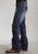 Mens Stetson Blue Cotton Blend Deco Pocket Modern Fit Straight Jeans 36x30