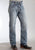Mens Stetson Blue Cotton Blend Wrong Side Denim Straight Modern Fit Jeans 26x38