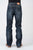 Stetson Mens Blue 100% Cotton Modern Pieced Back Jeans 40 38