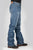 Stetson Mens Embroidered W Blue 100% Cotton Jeans