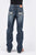 Stetson Mens 1520 Fit Two Tone Contrast Blue 100% Cotton Jeans
