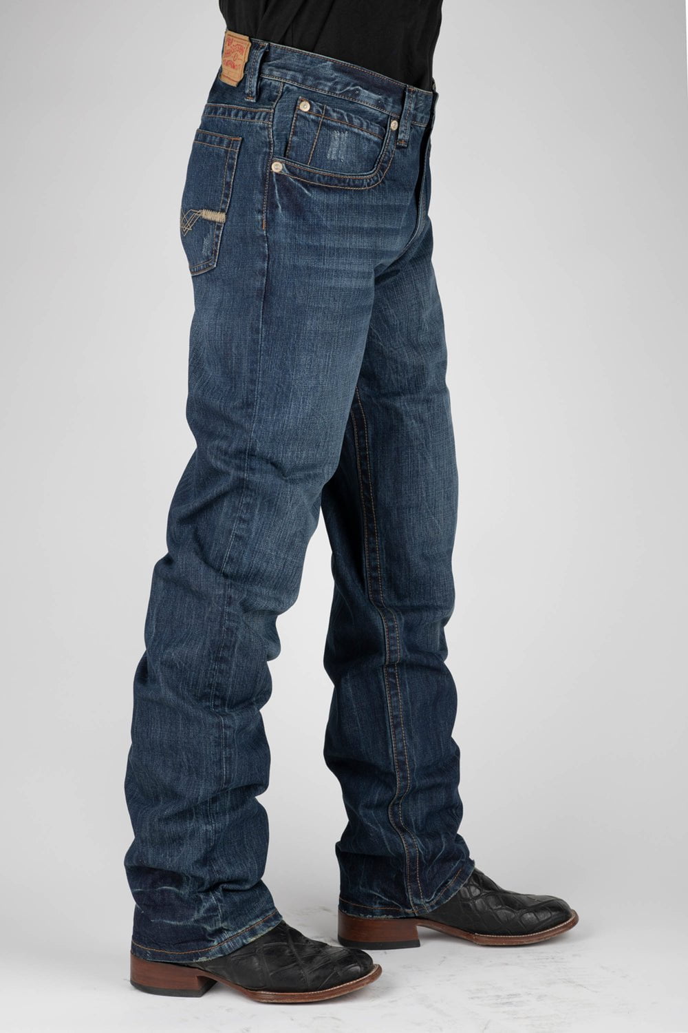 Tin Haul 1206 Mens Blue 100% Cotton Deep V Jeans – The Western Company