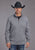 Stetson Mens Honeycomb Grey 100% Polyester Pullover Sweater