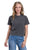 Stetson Womens Roping A Calf Grey 100% Cotton S/S T-Shirt
