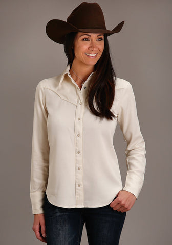 Women's Long Sleeve Shirts – tagged color_white – The Western