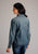 Stetson Womens Dirty Boyfriend Fit Blue Denim 100% Cotton L/S Shirt