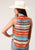 Stetson Womens Sunset Serape Multi-Color 100% Rayon S/L Blouse