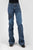 Stetson Womens 214 Trouser Patchwork Blue Cotton Blend Jeans
