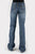 Stetson Womens 214 Trouser Deco Blue Cotton Blend Jeans