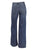 Stetson Womens 751 Wide Leg Plain Back Blue Cotton Blend Jeans
