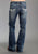 Stetson Womens 816 Classic Heavy White S Blue Cotton Blend Jeans 16L