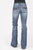 Stetson Womens Blue Cotton Blend Navy Arrow Jeans