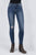 Stetson 902 Womens Blue Cotton Blend High Waist Jeans 2 L