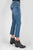 Stetson Womens 921 High Waist Flare Fit Blue Cotton Blend Jeans