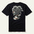 Stetson Unisex Eagle Carrying Stetson Hat Black 100% Cotton S/S T-Shirt