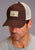 Stetson Unisex The Legend Continues Dk Brown/Khaki 100% Cotton Baseball Cap Hat