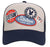 Stetson Unisex Three Patches Stars Brown 100% Polyester Trucker Cap