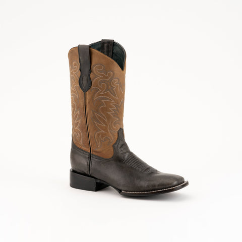 Ferrini Mens Nicotine Leather Hunter Cowboy Boots