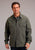 Stetson Mens Stretch Canvas Grey Cotton Blend Cotton Jacket