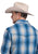 Stetson Mens Wooly Plaid Shirt Blue/White 100% Wool Wool Jacket