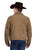 Stetson Mens Jean Style Tan Suede Leather Jacket