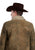 Stetson Mens Barn Style Brown Suede Coat