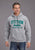 Stetson Mens Est 1865 Grey Cotton Blend Hoodie