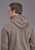 Stetson Mens American Heritage Brown Cotton Blend Hoodie