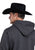 Stetson Mens Skull With Cowboy Hat Charcoal Poly/Cotton Hoodie