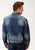 Stetson Mens Unlined Logo Denim Blue 100% Cotton Cotton Jacket