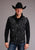 Stetson Mens Range Print Black Poly/Spandex Softshell Vest