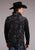 Stetson Mens Range Print Black Poly/Spandex Softshell Vest