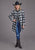 Stetson Womens Ombre Oversized Plaid Black Poly/Wool Jacket