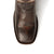 Ferrini Mens Chocolate Leather Tundra S-Toe Western Cowboy Boots