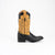 Ferrini Mens Nash Black Ostrich Leg Cowboy Boots