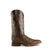 Ferrini Mens Pinto Kango/Chocolate Ostrich Skin Cowboy Boots