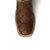 Ferrini Mens Pinto Kango/Chocolate Ostrich Skin Cowboy Boots