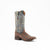 Ferrini Mens Pinto Kango/Chocolate Ostrich Skin Cowboy Boots