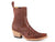 Stetson Womens Cordelia Brown Leather Ankle Boots
