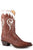 Stetson Womens Mavis Brown Leather Cowboy Boots