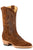 Stetson Womens Nora Tan Leather Cowboy Boots