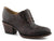 Stetson Womens Ash Brown Leather Ankle Boots
